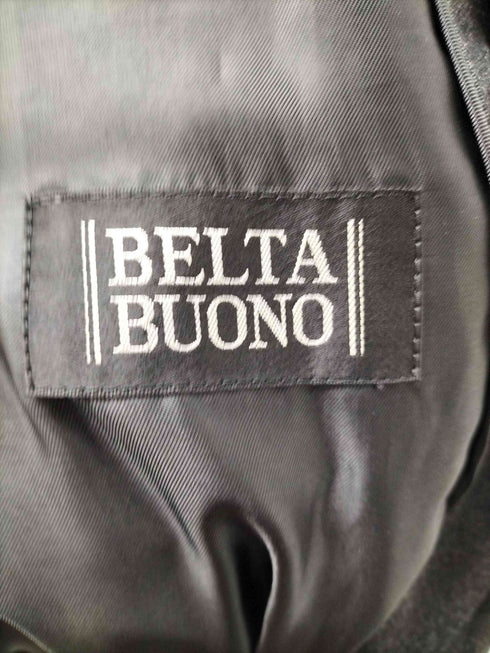 ベルタボーノ BELTA BUONO カシミヤ混 ウール ステンカラー コート メンズ JPN:M