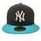 ニューエラ NEW ERA NY 59FIFTY バイカラー 6パネルキャップ メンズ 7 3/8 (58.7cm)