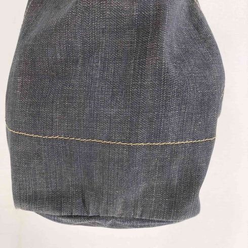バーバリーブルーレーベル BURBERRY BLUE LABEL デニム レザー トートバッグ レディース