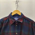 ペンドルトン PENDLETON USA製 タータンチェック L/S PURE VIRGIN WOOL ウール ネルシャツ レザー エルボーパッチ メンズ import:M
