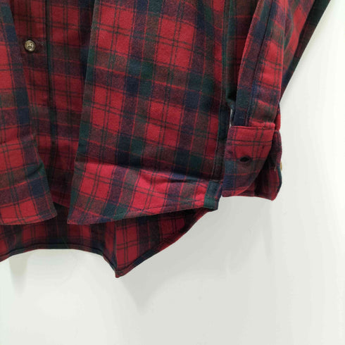 ペンドルトン PENDLETON USA製 WILD-1 別注 タータンチェック L/S PURE VIRGIN WOOL ウール ネルシャツ メンズ import:M