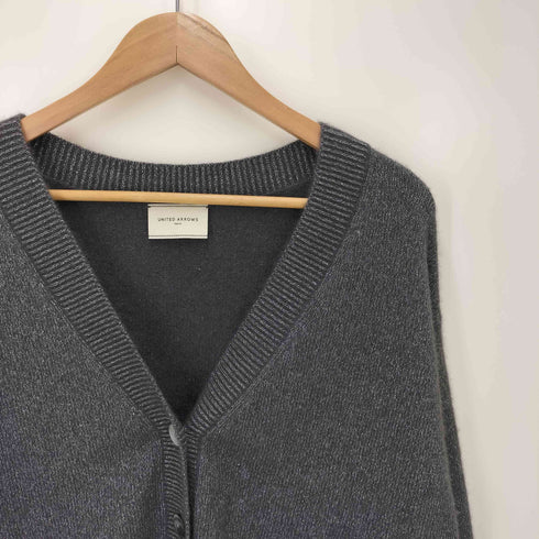 ユナイテッドアローズ UNITED ARROWS ウールフォックス ラメ ショートカーディガン レディース FREE