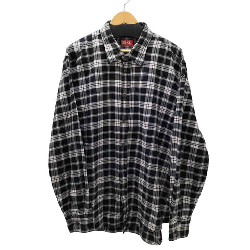 ディーゼル DIESEL S-UMBE-CHECK-NW チェック シャツ メンズ 54