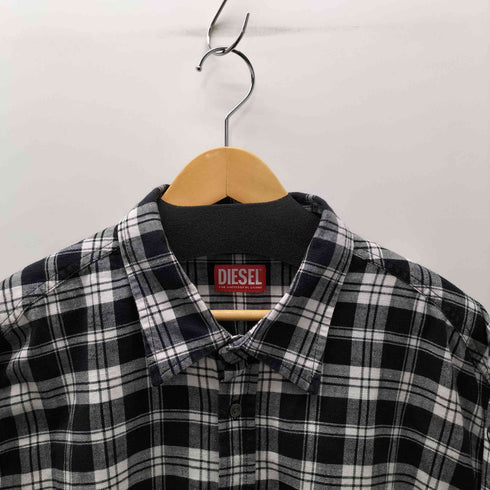 ディーゼル DIESEL S-UMBE-CHECK-NW チェック シャツ メンズ 54