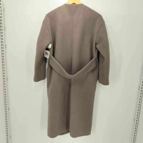 イエナ IENA VERMEIL par iena ノーカラー ウールコート レディース JPN:38