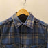 ナイジェルケーボン NIGEL CABOURN リバーシブル L/S ヘビー フランネルシャツ ネコ目ボタン メンズ