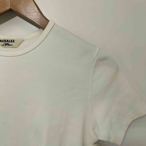 オーラリー AURALEE 19SS S/Sリブカットソー レディース JPN:0