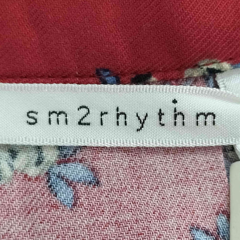 サマンサモスモス samansa Mos2 RYTHM 花柄プリントタックワンピース レディース FREE