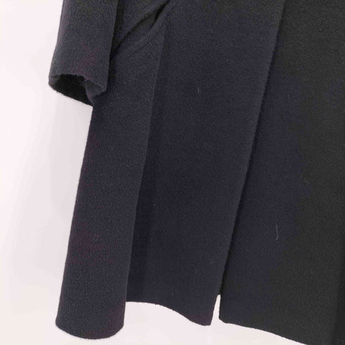 GRES paris アルパカ混 2B ノーカラージャケット レディース FR:40