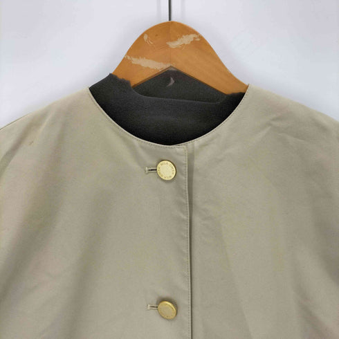 ミラオーウェン Mila Owen 24AW バックタックノーカラーAラインコート レディース JPN:0