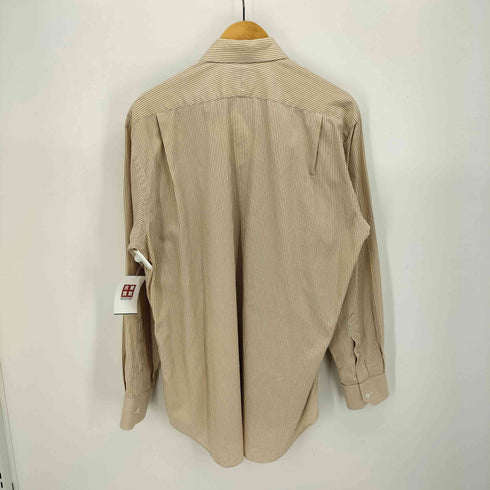 アイクベーハー IKE BEHAR USA製 ロングスリーブ ストライプシャツ メンズ 15 1/2-33