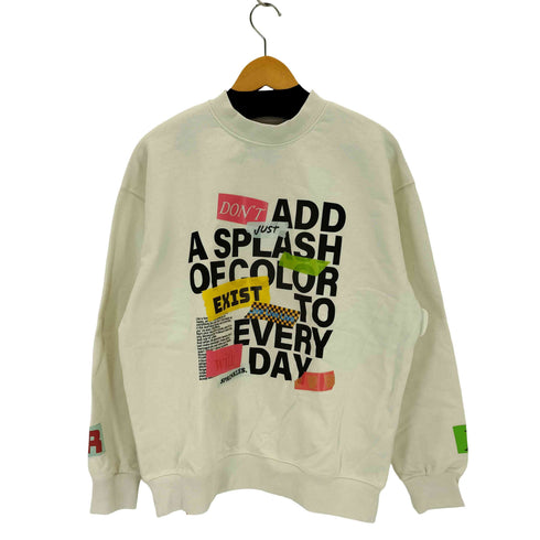FISHSEDDY プリントクルーネックスウェット メンズ JPN:M