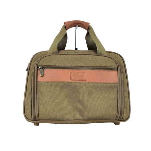 HARTMANN レザー切替ハンドバッグ メンズ