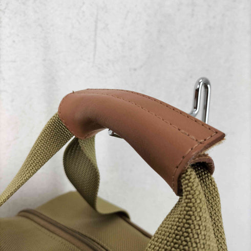 HARTMANN レザー切替ハンドバッグ メンズ