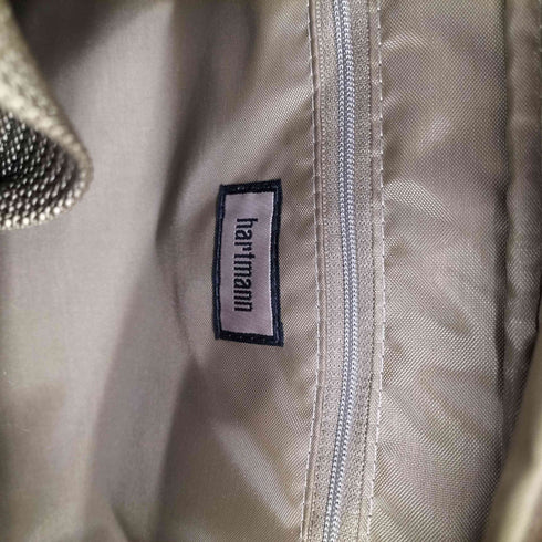 HARTMANN レザー切替ハンドバッグ メンズ