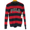 ポロラルフローレン POLO RALPH LAUREN ロゴ刺繍 ボーダー クルーネックセーター レディース import:L