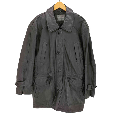 Bell Maxim lamb lether 裏地キルティング ラムレザー ハーフコート メンズ import:M