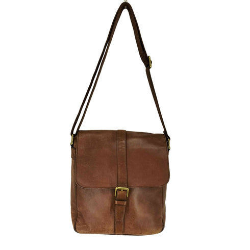 フォッシル FOSSIL レザーショルダーバッグ メンズ