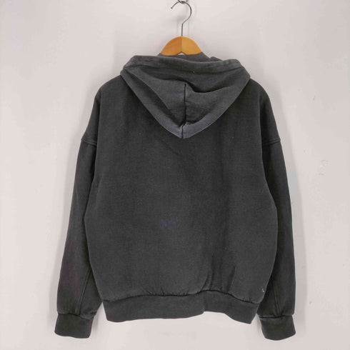 ザラ ZARA ウォッシュ加工ジッパー仕様フーディ メンズ import:M