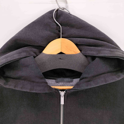 ザラ ZARA ウォッシュ加工ジッパー仕様フーディ メンズ import:M