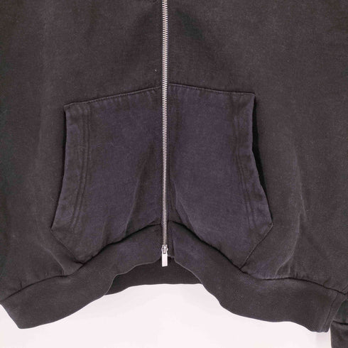 ザラ ZARA ウォッシュ加工ジッパー仕様フーディ メンズ import:M