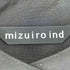 ミズイロインド mizuiro ind バンドカラー シャツワンピース レディース