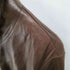 FOCARDI 90S lamb leather イタリア製 ライナー付 スタンドネック ジップアップ ラムレザー コート メンズ FREE