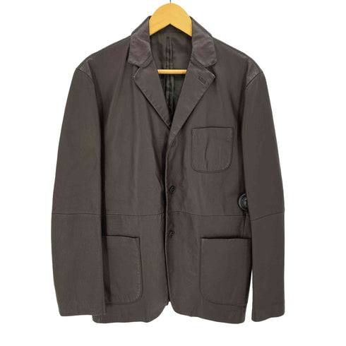 ピーピーエフエム PPFM 90-00S ピッグレザー 3B テーラードジャケット メンズ import:L