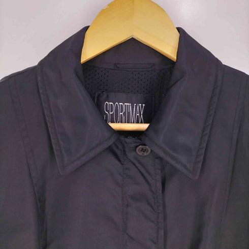 スポーツマックス SPORTMAX イタリア製 裏地メッシュ ジップアップ ジャケット レディース JPN:42