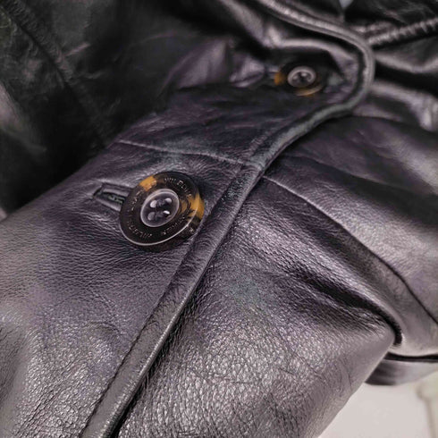 ウィルソン Wilsons Leather 90S Leather Car Coat レザー カーコート レディース import:L