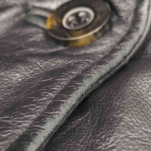 ウィルソン Wilsons Leather 90S Leather Car Coat レザー カーコート レディース import:L