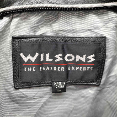 ウィルソン Wilsons Leather 90S Leather Car Coat レザー カーコート レディース import:L