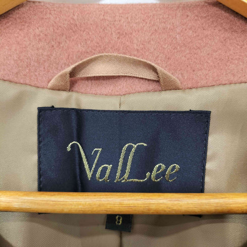 VaLLee 総カシミヤ ノーカラーコート レディース JPN:9号
