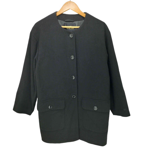 VaLLee 総カシミヤ ノーカラーコート レディース JPN:9号