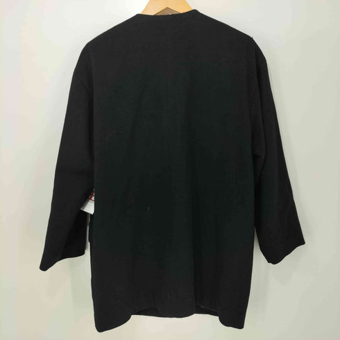 VaLLee 総カシミヤ ノーカラーコート レディース JPN:9号