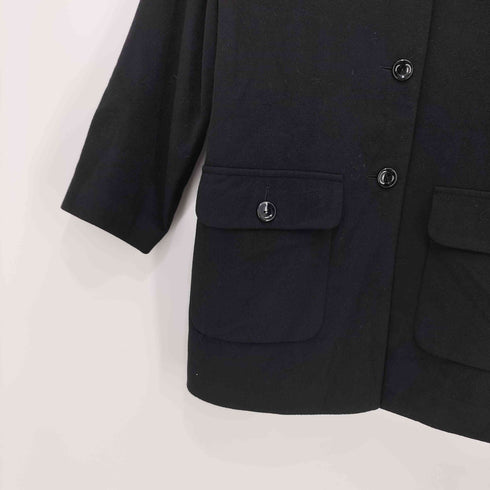 VaLLee 総カシミヤ ノーカラーコート レディース JPN:9号