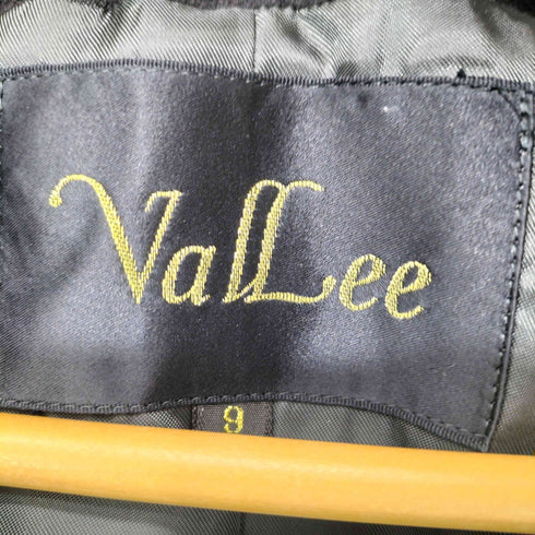 VaLLee 総カシミヤ ノーカラーコート レディース JPN:9号