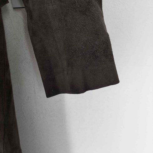 HIROKI genuine leather ムートン マキシ ファーコート レディース 11