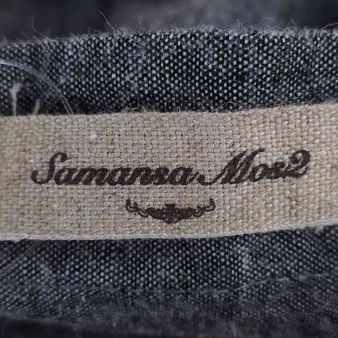 サマンサモスモス samansa Mos2 コットンリネン起毛ジャンパースカート レディース FREE