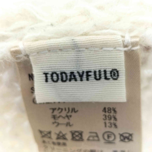 トゥデイフル TODAYFUL Lowgauge Mohair Knit ローゲージモヘアニット レディース FREE