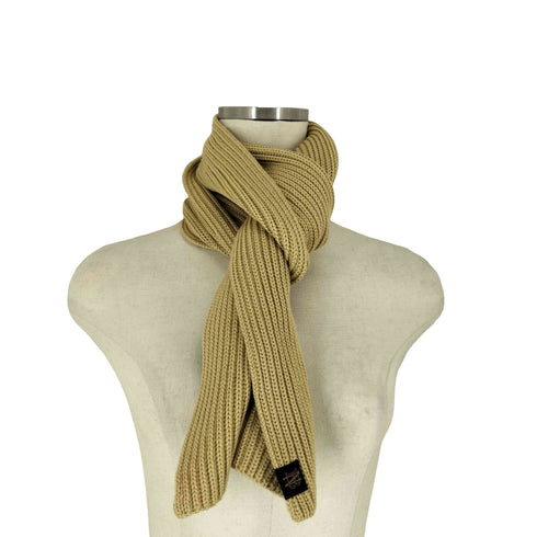 バトナー BATONER SOLID WOOL MUFFLER ソリッドウールマフラー メンズ