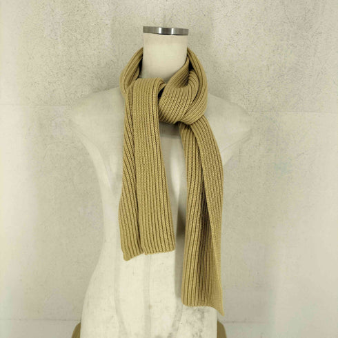 バトナー BATONER SOLID WOOL MUFFLER ソリッドウールマフラー メンズ