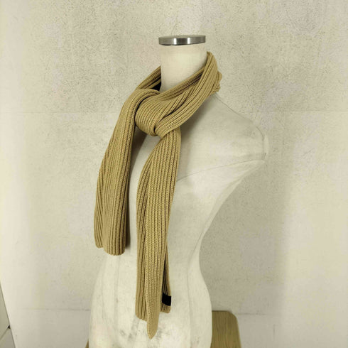 バトナー BATONER SOLID WOOL MUFFLER ソリッドウールマフラー メンズ