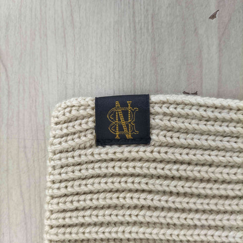 バトナー BATONER SOLID WOOL MUFFLER ソリッドウールマフラー メンズ