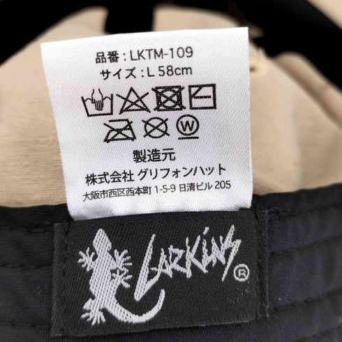 LARKiNS LKロゴ ローキャップ メンズ L