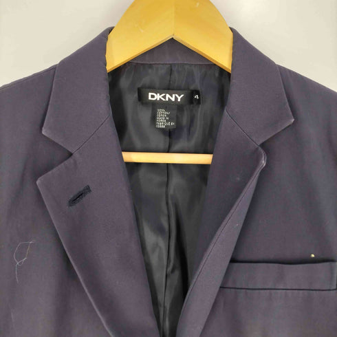 ダナキャランニューヨーク DKNY 3B コットン テーラードジャケット レディース US:4