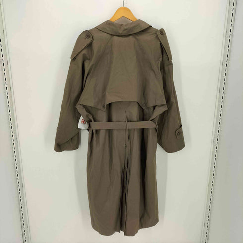 ランバン パリ LANVIN PARIS 90-00S 裏地ロゴ トレンチコート メンズ H48-25