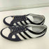 カルバンクライン CALVIN KLEIN 1056CK MADE IN ITALY イタリア製 ストライプ ライン スエード コンビ ローカット スニーカー メンズ US:11