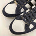 カルバンクライン CALVIN KLEIN 1056CK MADE IN ITALY イタリア製 ストライプ ライン スエード コンビ ローカット スニーカー メンズ US:11