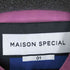 メゾンスペシャル MAISON SPECIAL エクストラプライムオーバーショートスリーブバンドカラーシャツ メンズ JPN:1
